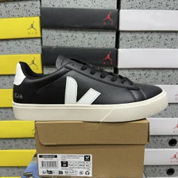 thumbnail for [TZ Version] Vej*a Campo Chrome Series White Sneakers
