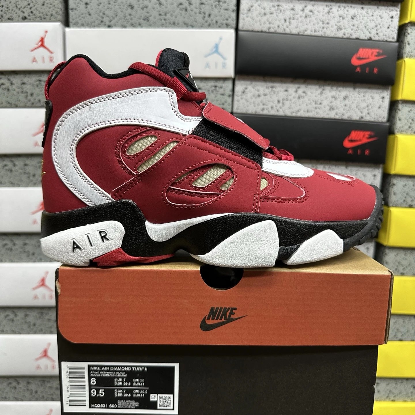Nike Air Diamond Turf II Prime Red HQ2631-600