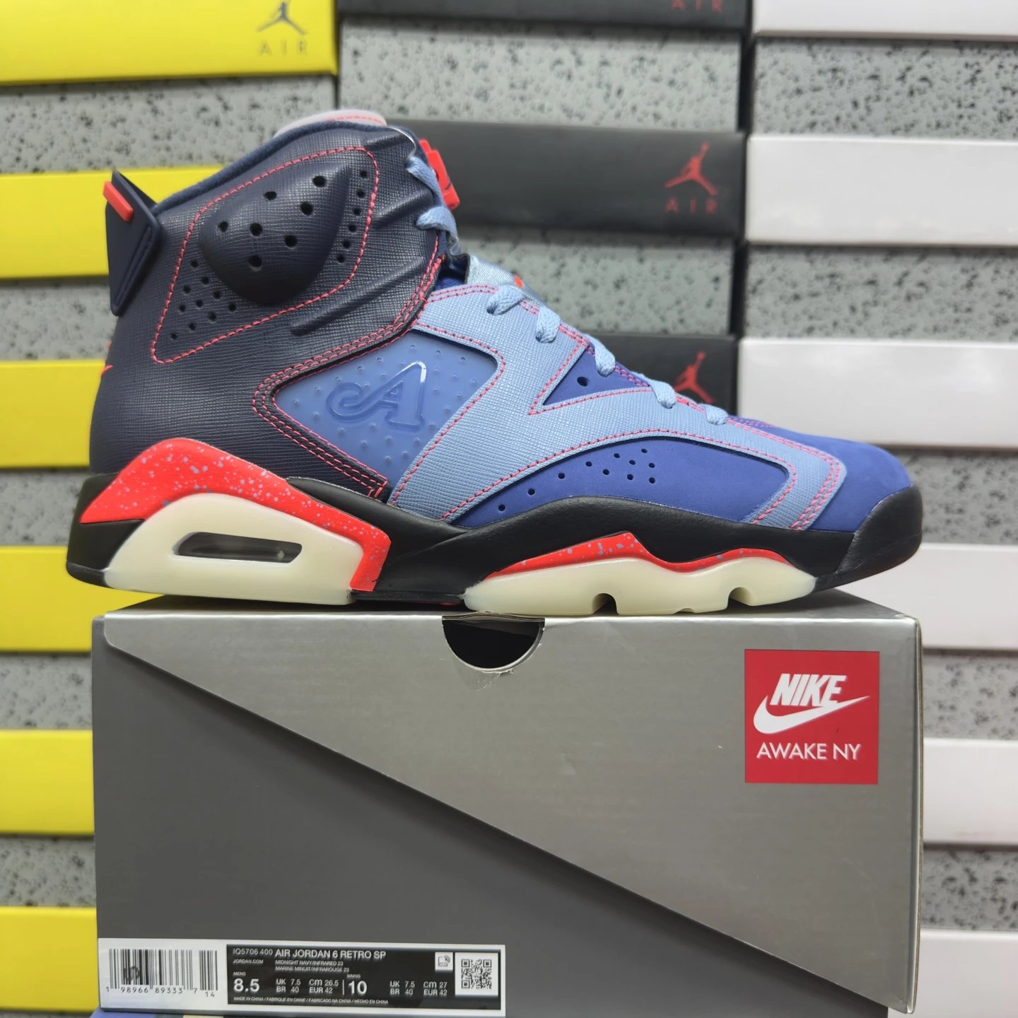 Jordan 6 Retro SP Awake NY Midnight Navy IQ5706-400