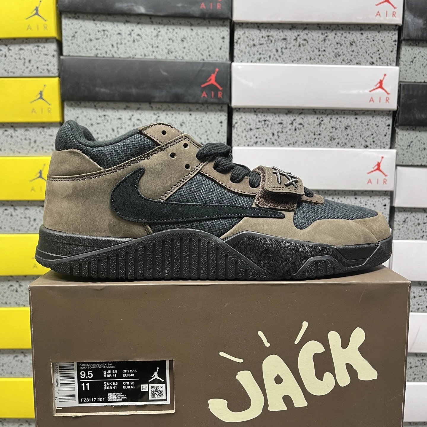 Jordan Jumpman Jack TR SP Travis Scott Dark Mocha FZ8117-201