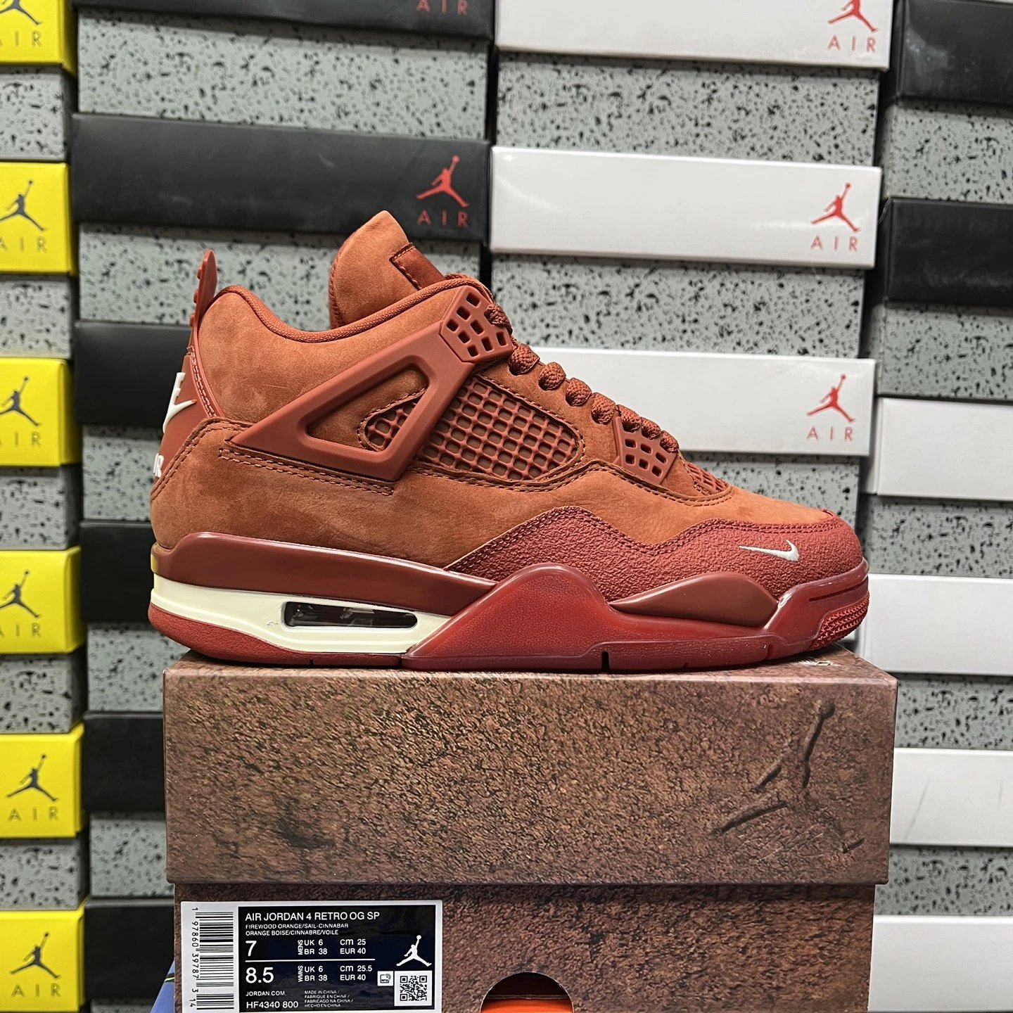 Jordan 4 Retro OG SP A Ma Maniére Firewood Orange HF4340-800