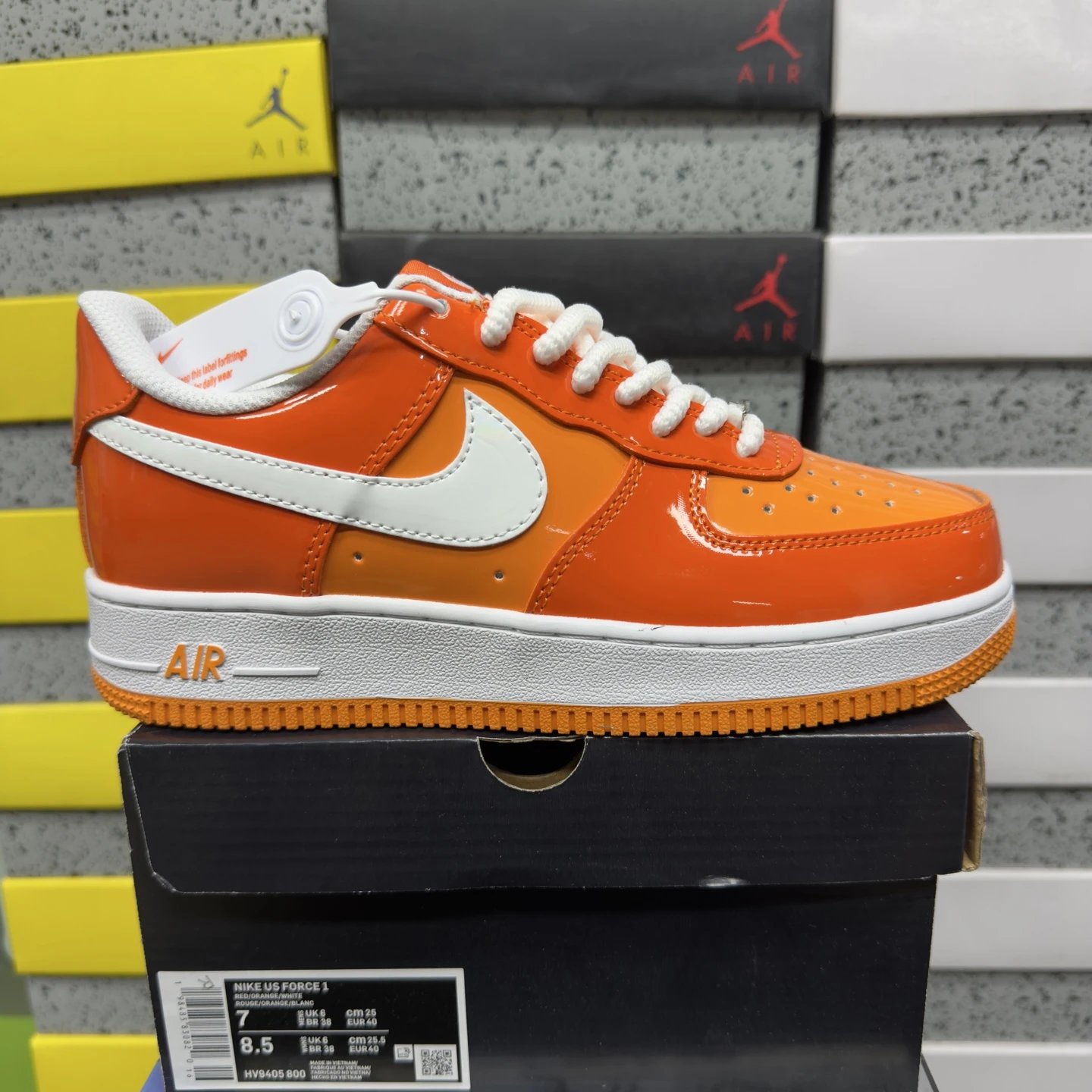 Nike Air Force 1 Low Orange White HV9405-800
