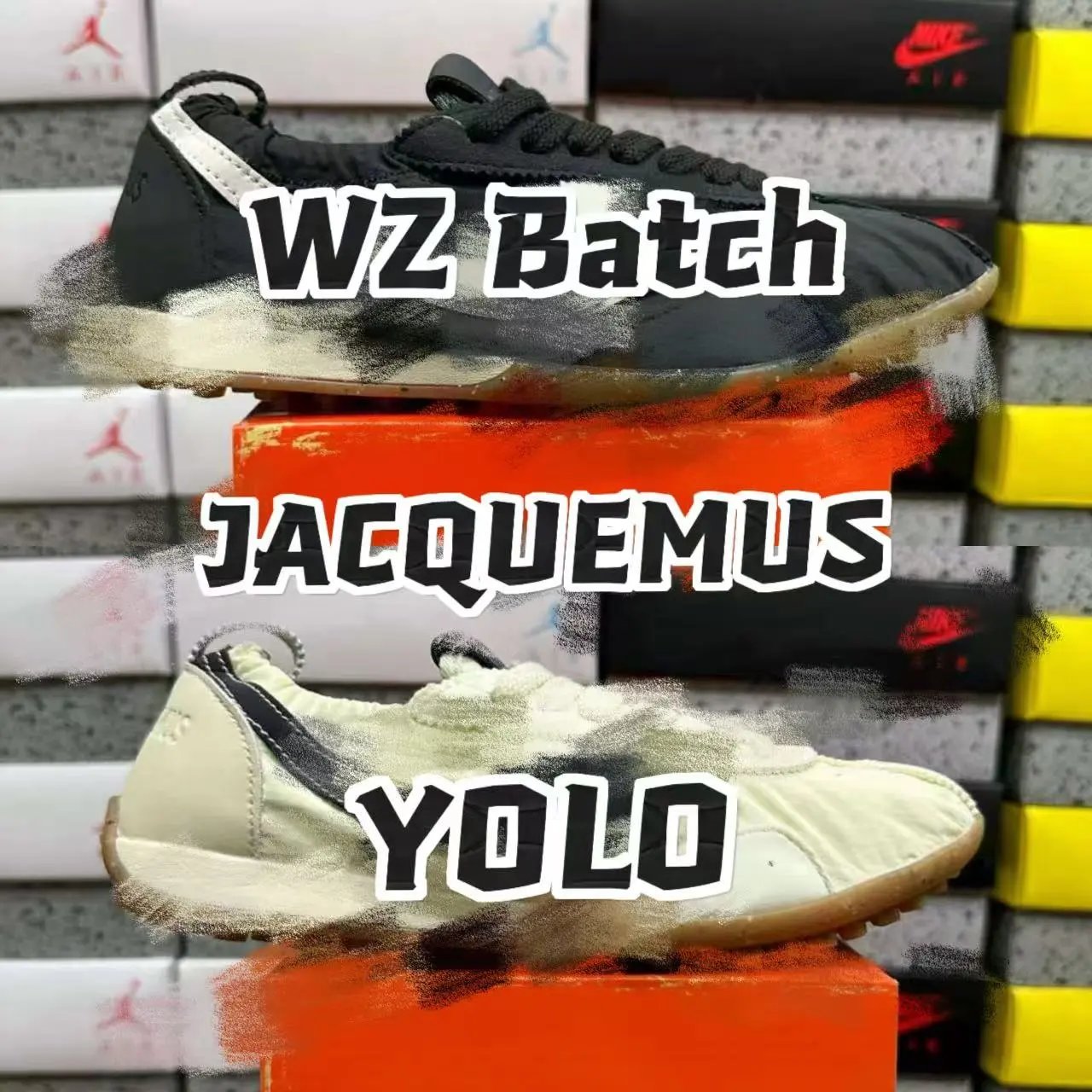 【WZ版】 JACQUEMUS MOON SHOE SP 光板，无标/