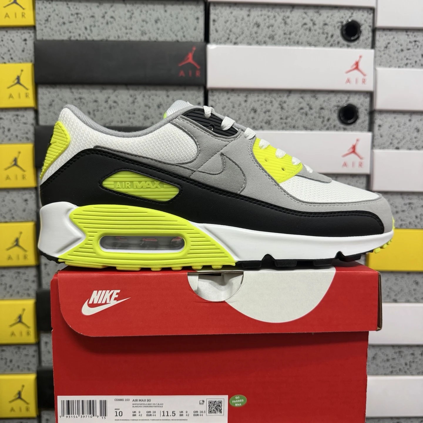 CD0881-103 黑白绿（麂皮）