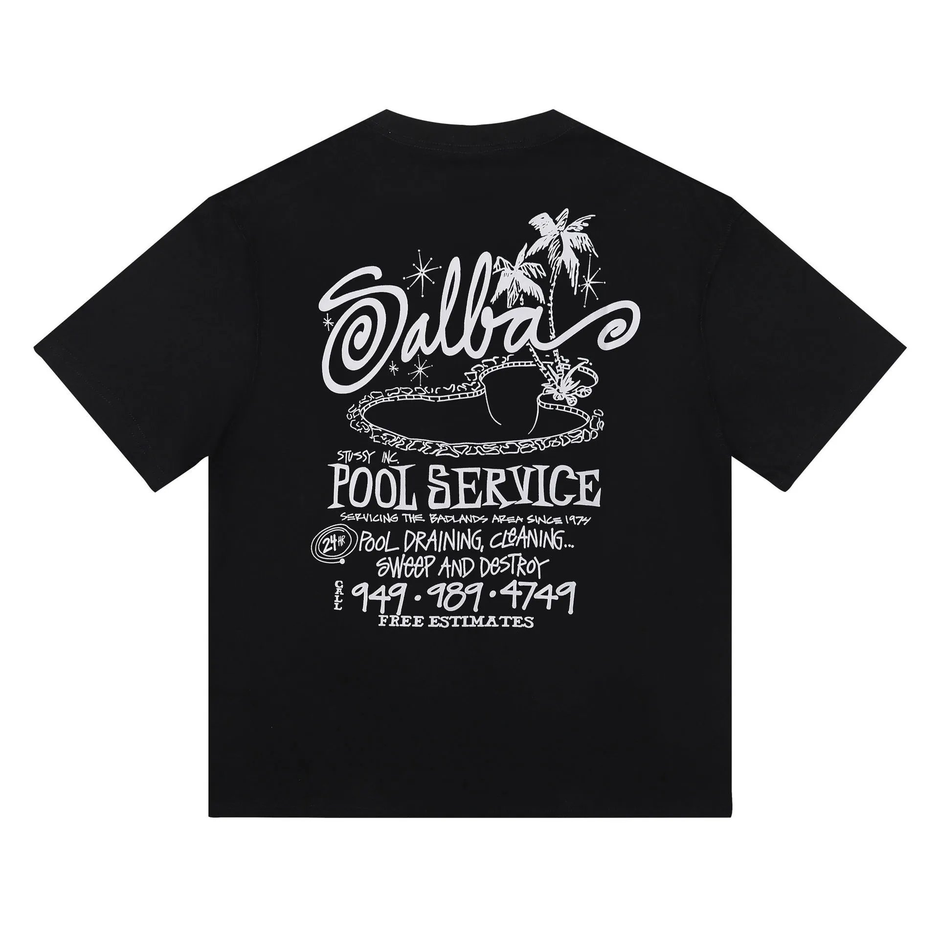 Stussy Dice Letter Short-Sleeve T-Shirt photo 6
