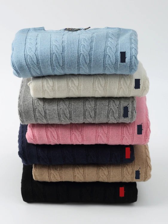 polo cotton linen sweater【10 style】