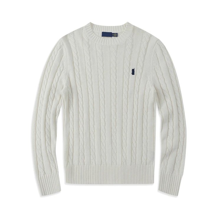 Polo Pure Cotton Retro Cable Knit Sweater photo 2