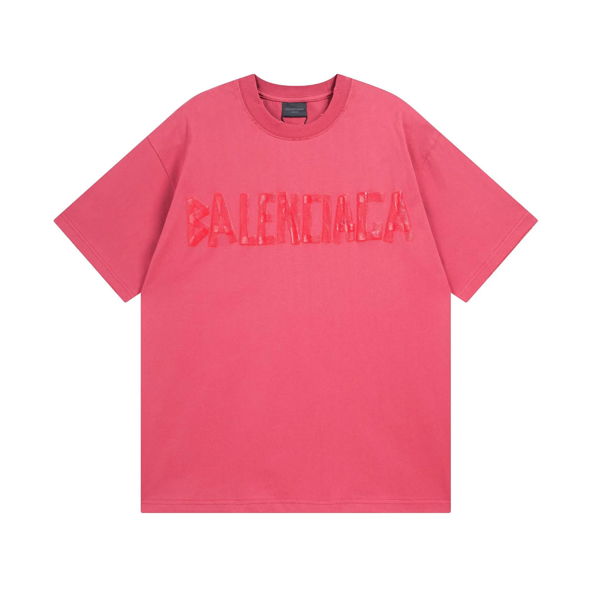 Balenciaga Red T-Shi