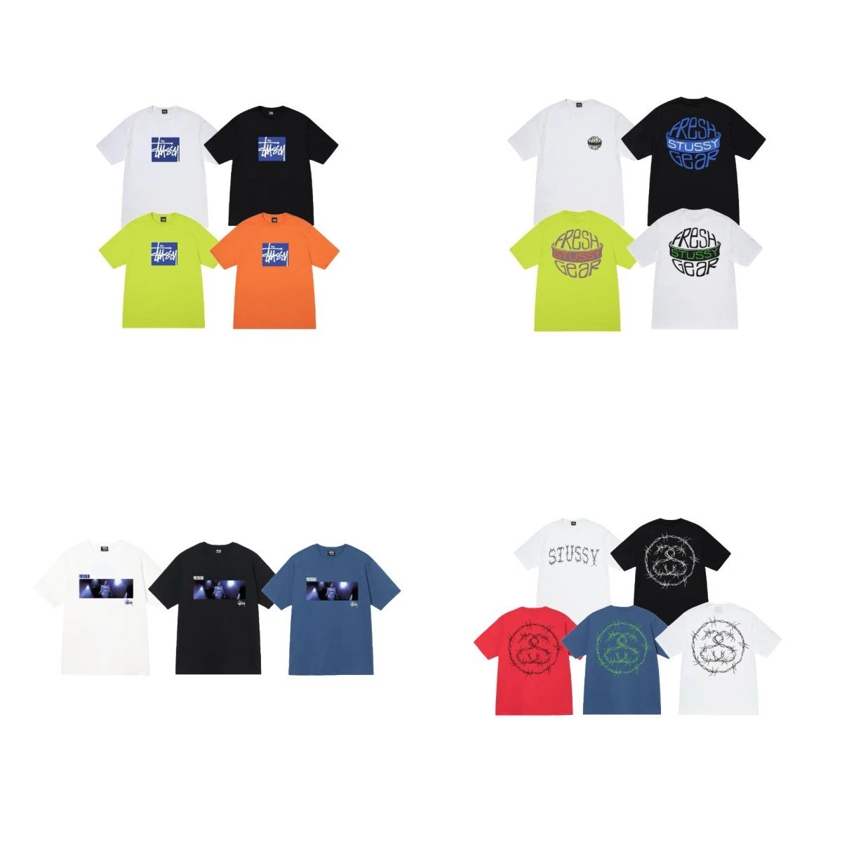 Stussy Colorful Grap
