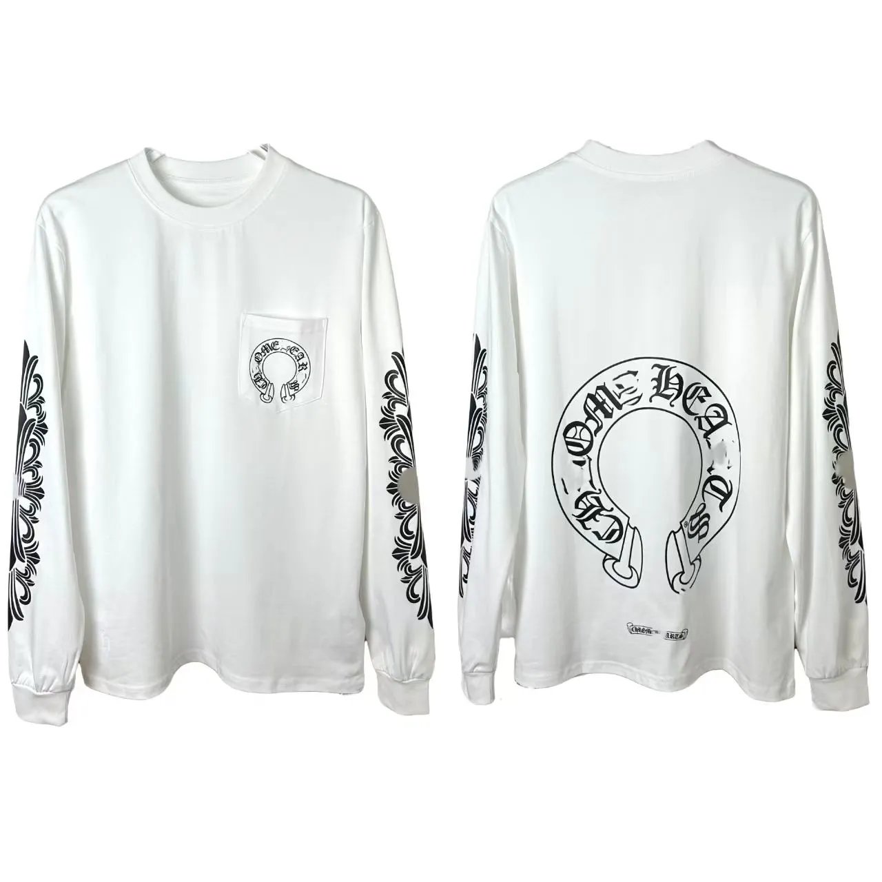 Chrome Hearts Cross Print Patchwork T-Shirt photo 8