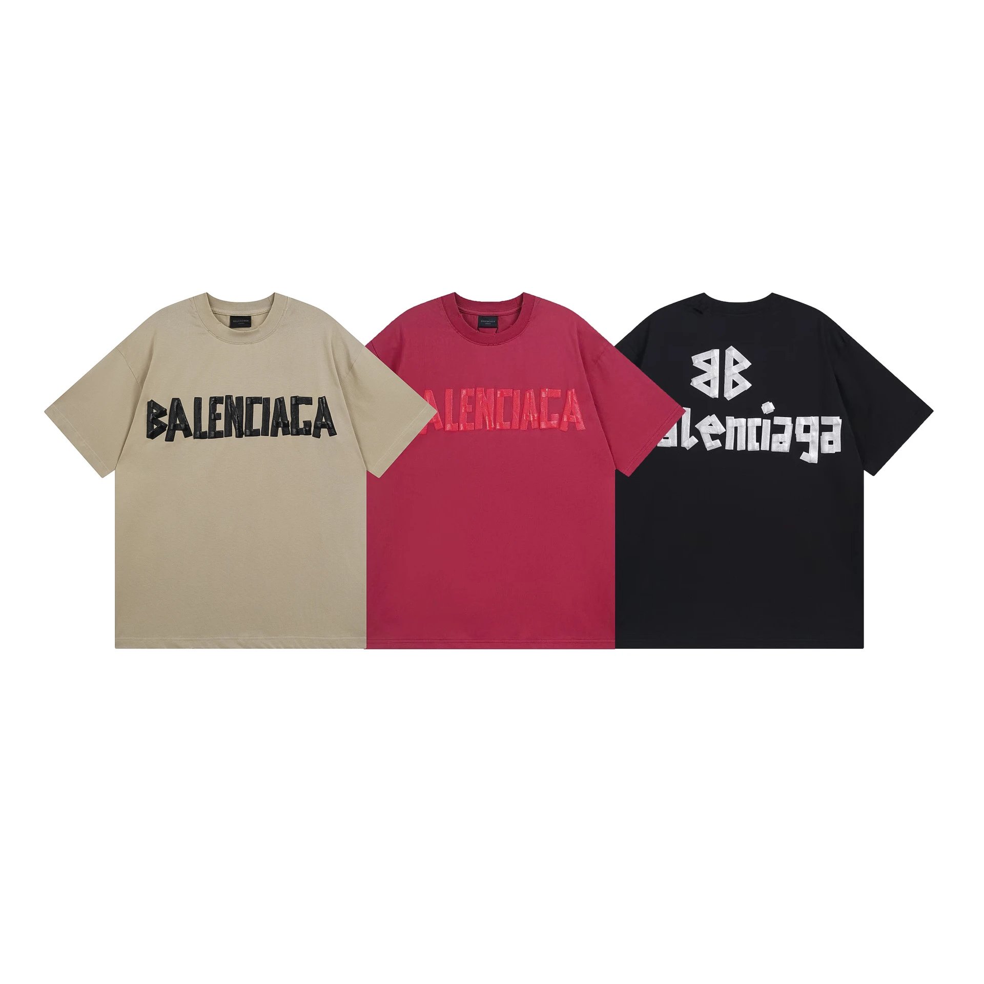 Balenciaga Oversized Logo Print T-Shirt