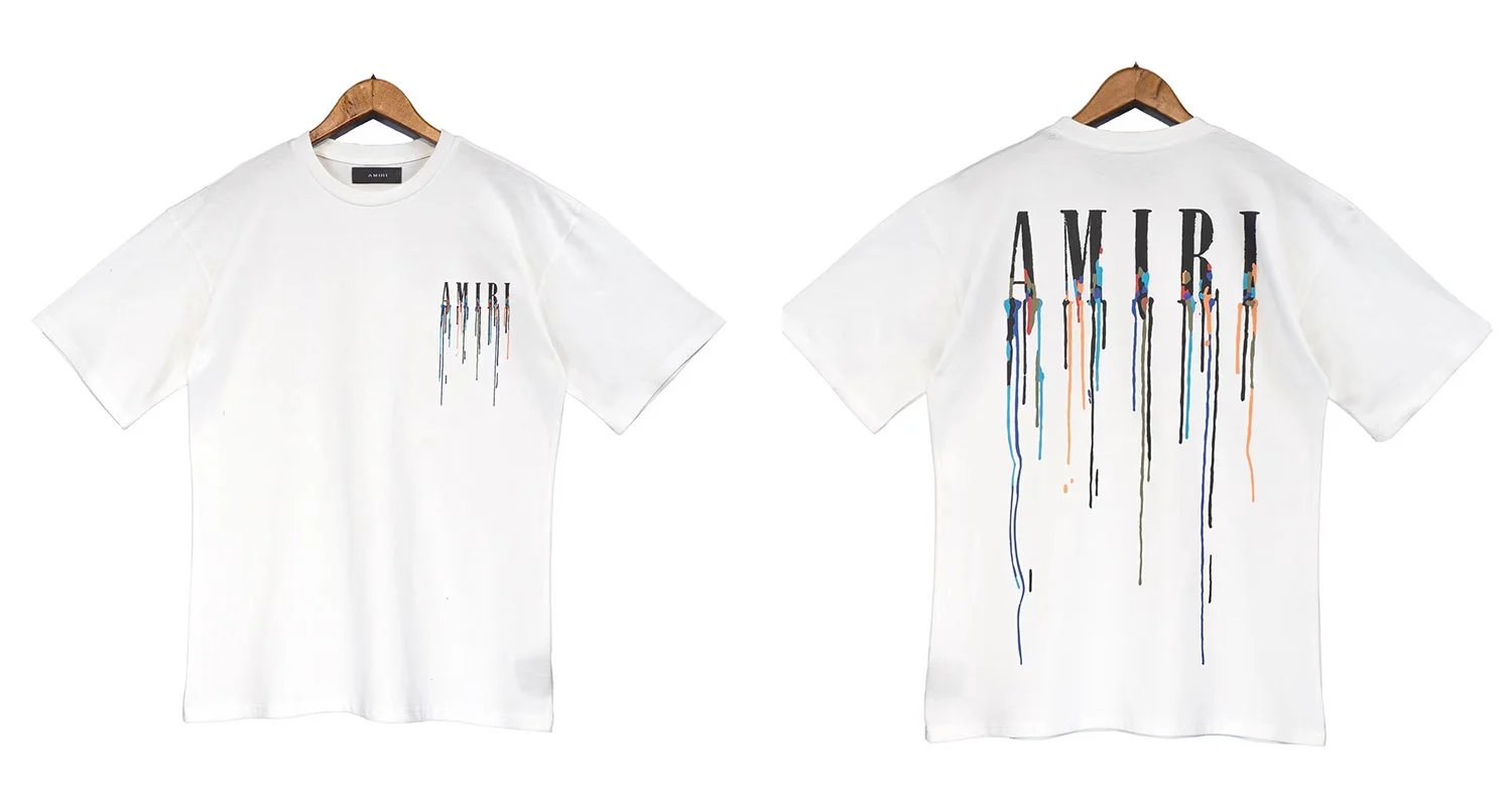 AMRI Short-Sleeve Colorful Letter Print T-Shirt photo 2