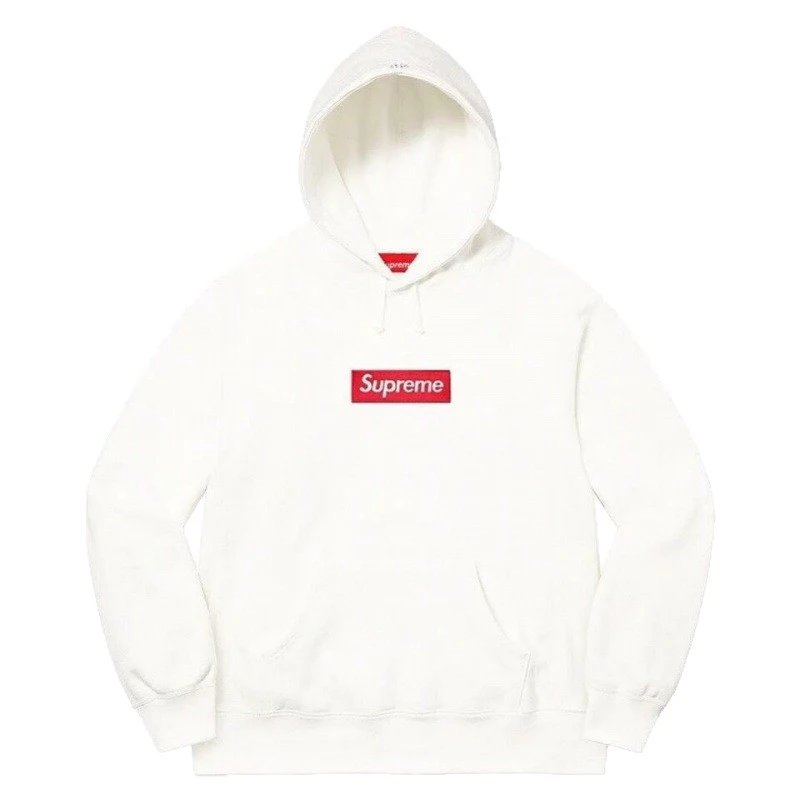 Supreme Box Logo Red Classic Hooded Sweatshirt