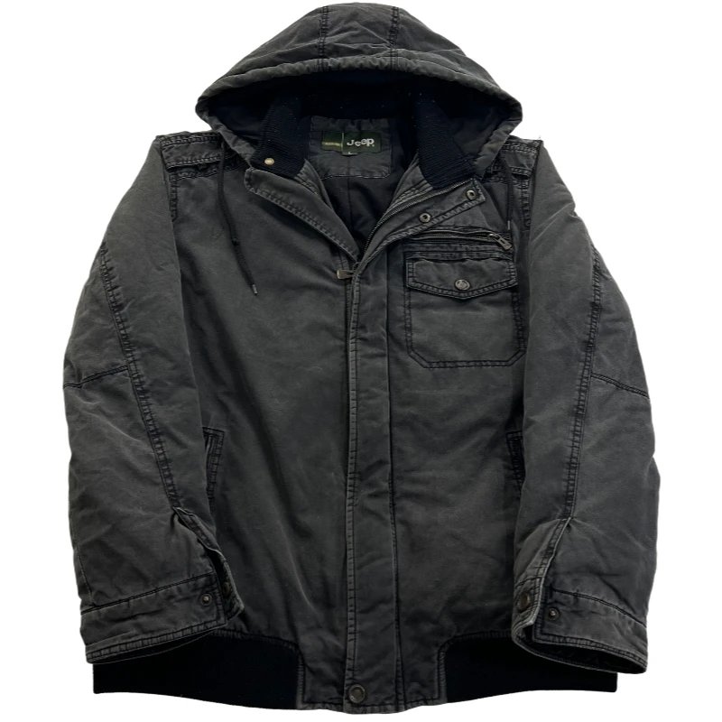 Retro Distressed Workwear Hunter Style Barn Coat photo 7