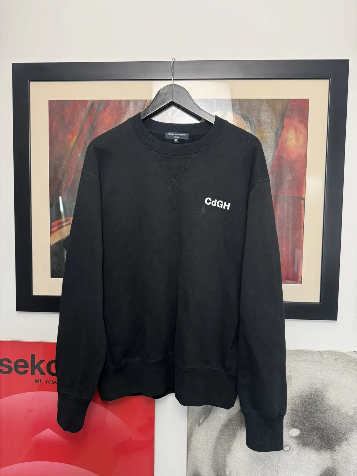 Crew Neck Casual Retro Sweatshirt