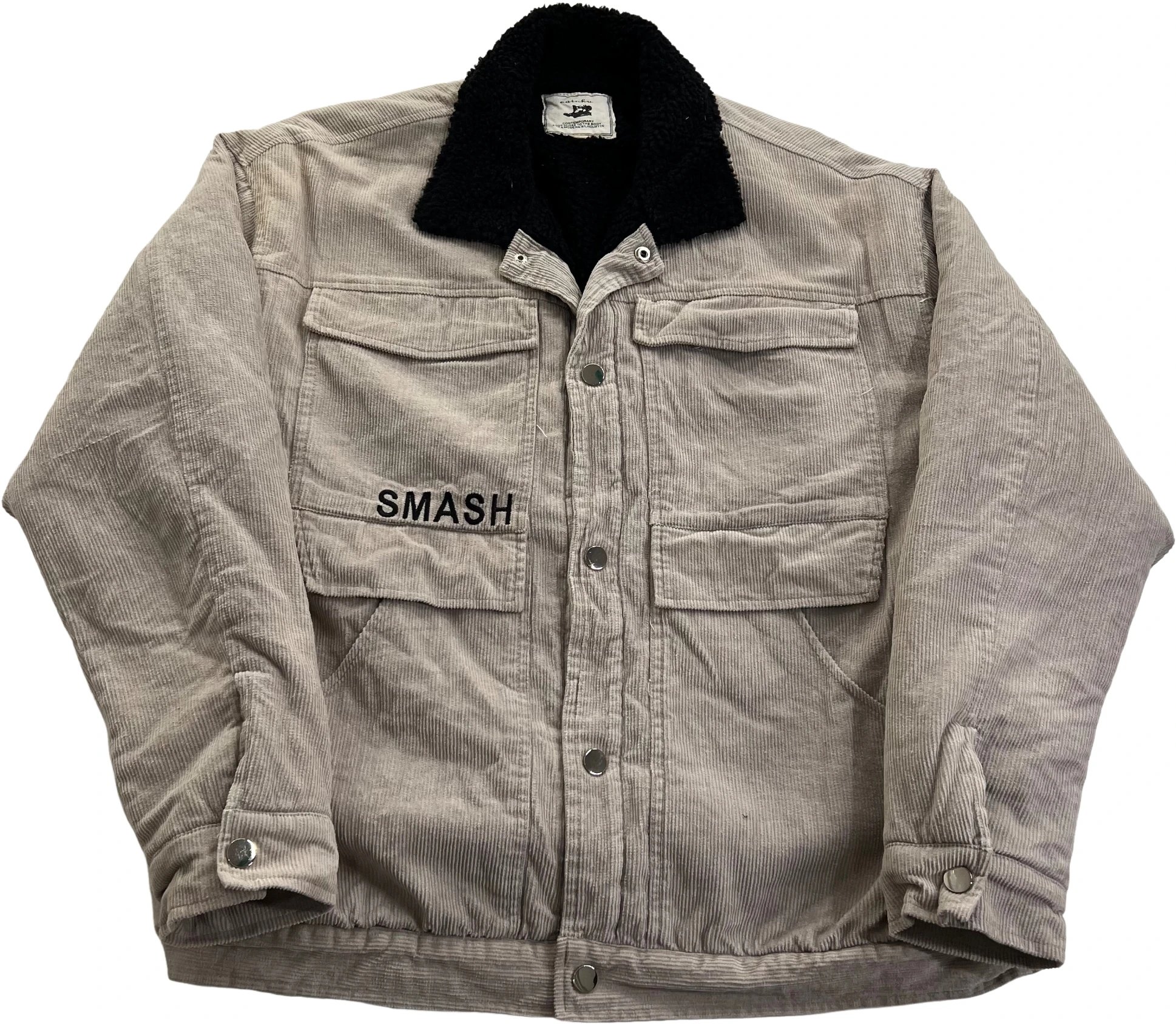 Retro Distressed Workwear Hunter Style Barn Coat photo 2