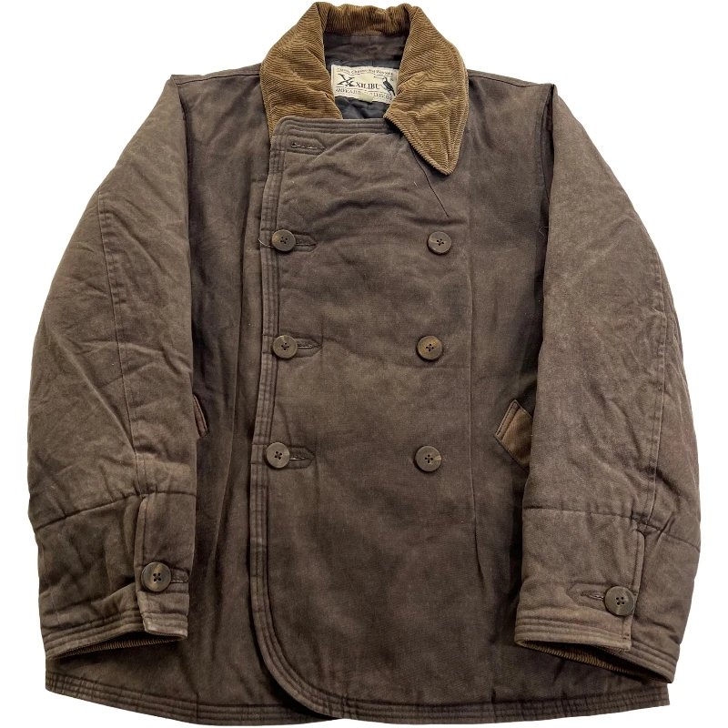 Retro Distressed Workwear Hunter Style Barn Coat photo 4