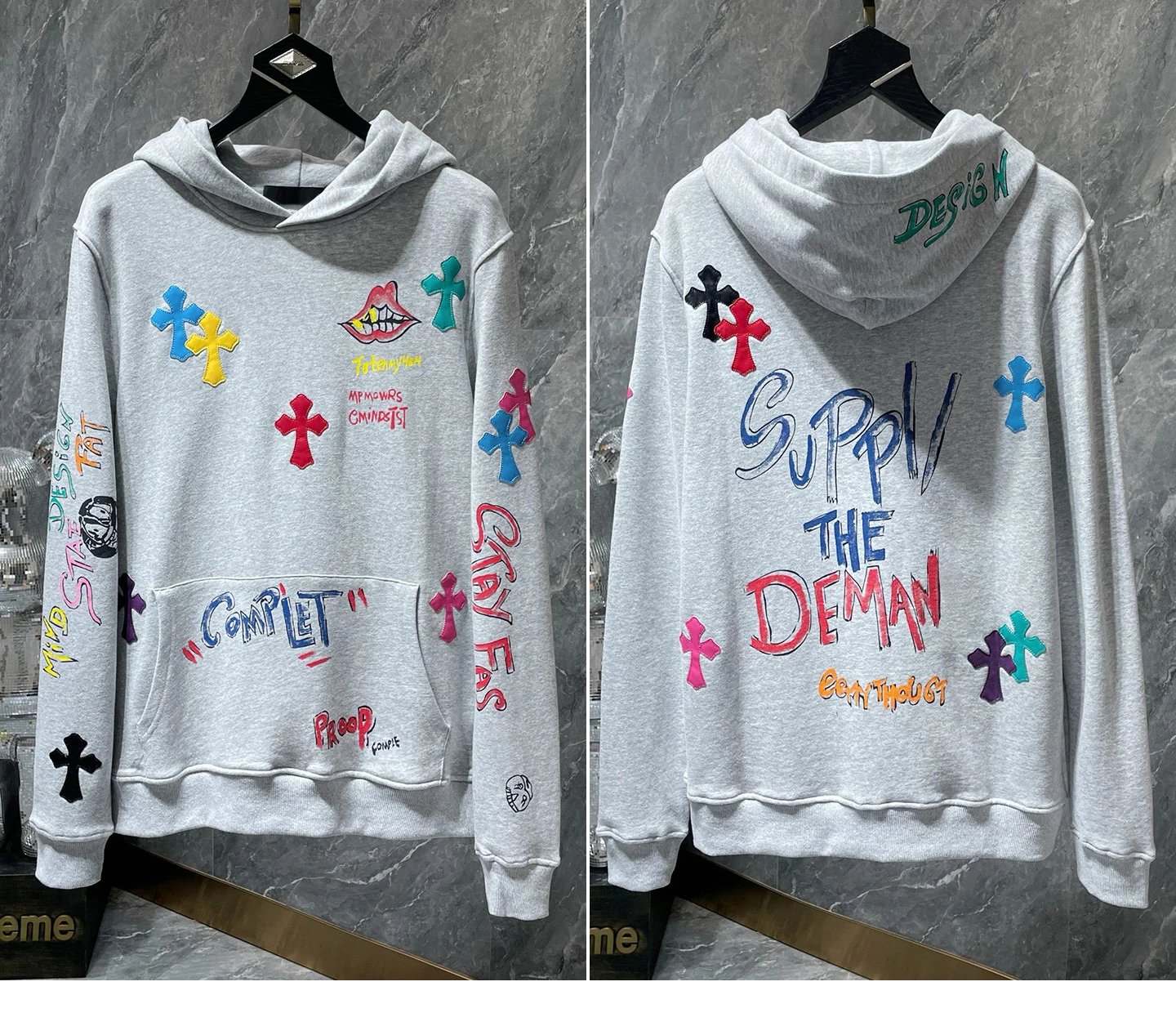 Chrome Hearts Embroidered Cross Pullover photo 5