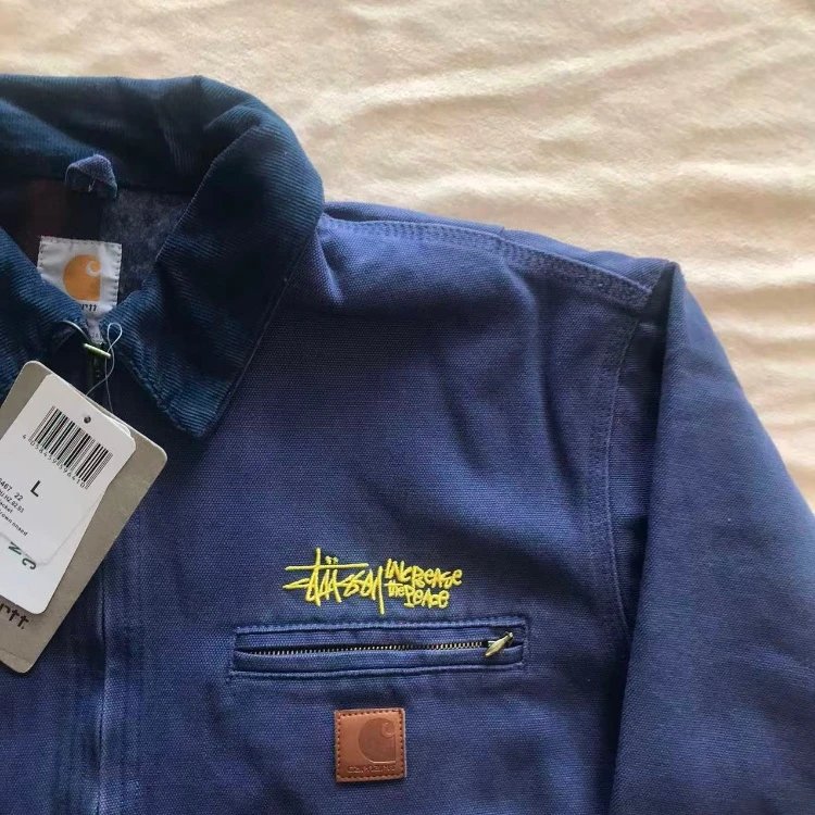 Carhartt x Stüssy Collaboration Workwear Jacket photo 4