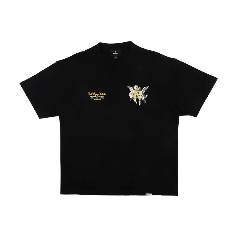 Represent Classic Print Crew Neck T-Shirt photo 6