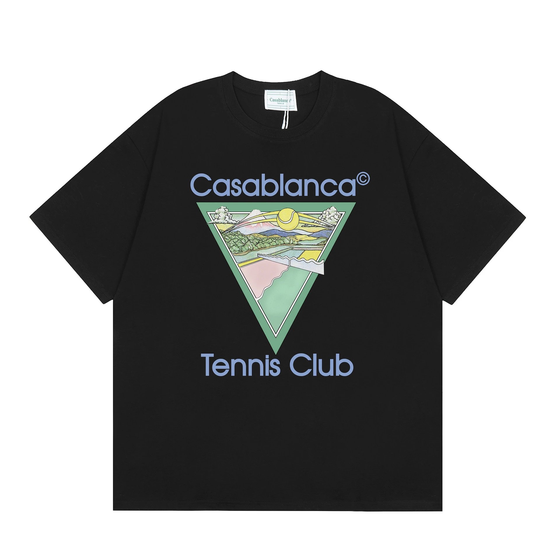 Casablanca Short-Sleeve Cotton T-Shirt photo 8