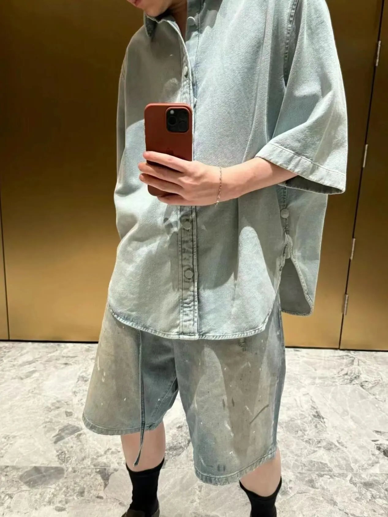 Stussy Crewneck Gray Oversized Sweatshirt