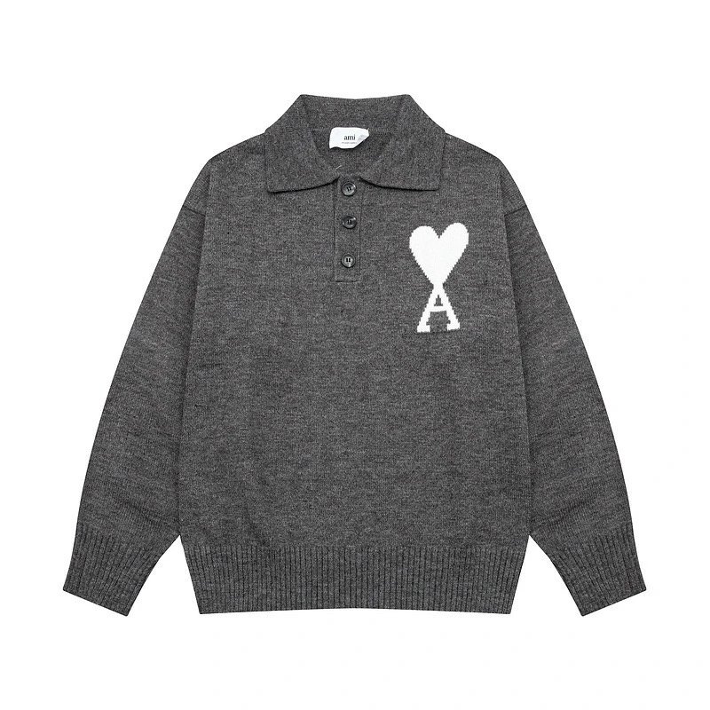 Ami Paris Embroidered Knit Pullover photo 4