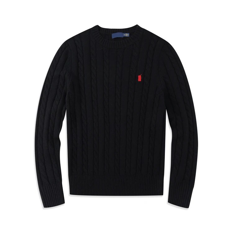 Polo Pure Cotton Retro Cable Knit Sweater photo 6