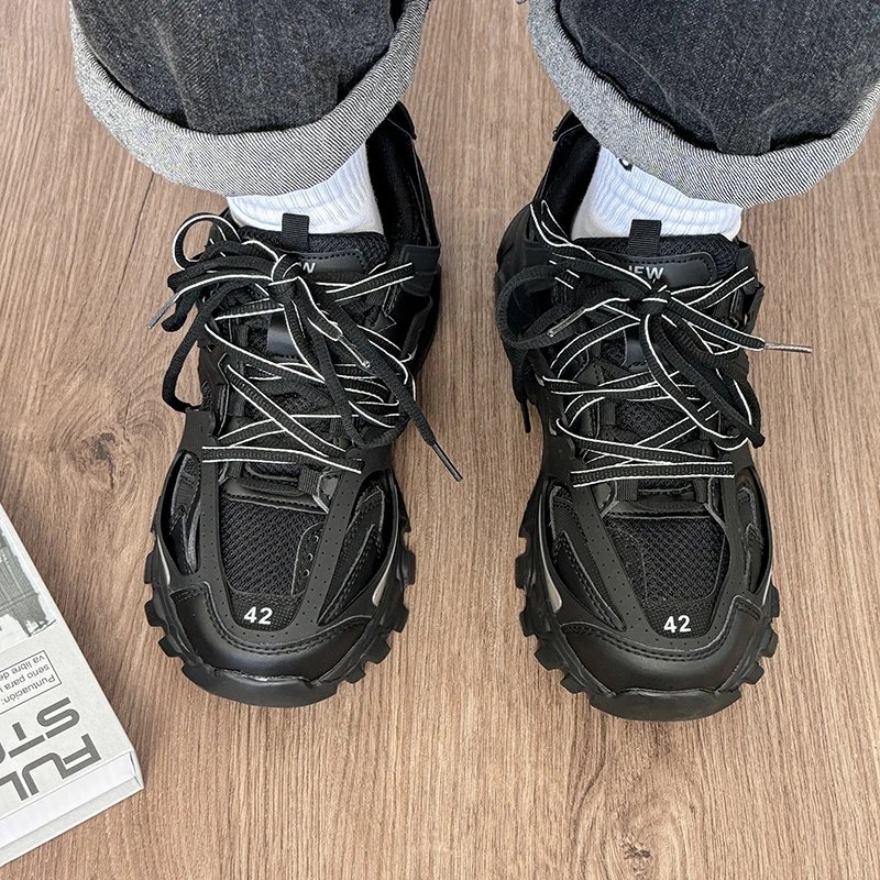 Balenciaga Black Retro Chunky Platform Shoes photo 2