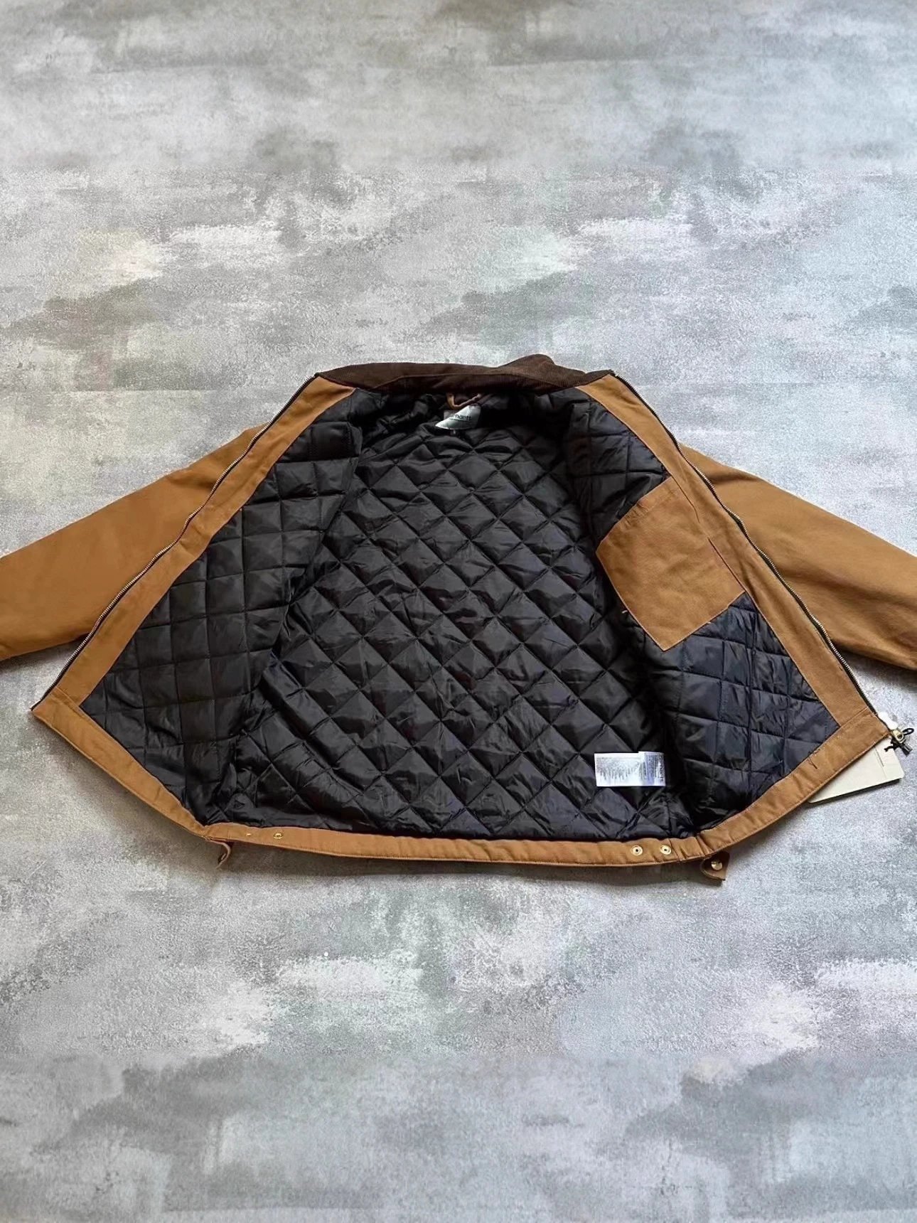 Carhartt Detroit Canvas Tan Work Jacket