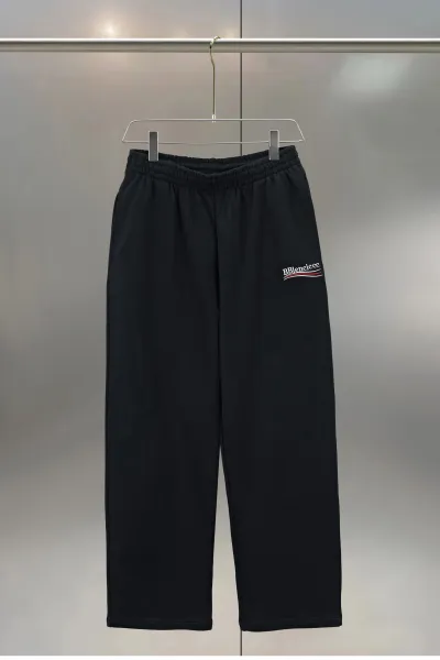 Balenciaga BBlenicicc Logo Sweatpants Black - 1