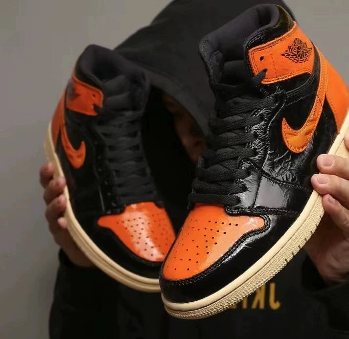 Air Jordan 1 Black/Red Toe, Carolina Blue, Shattered Backboard, Black/Purple photo 2