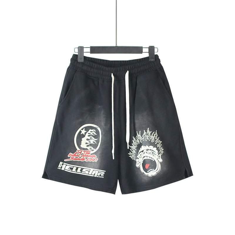 Graphic Print Shorts Assorted Colors Streetwear