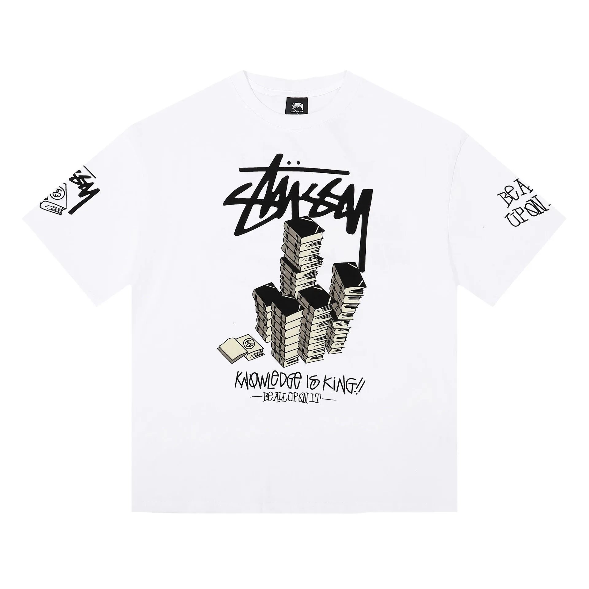 Stussy Dice Letter Short-Sleeve T-Shirt photo 2
