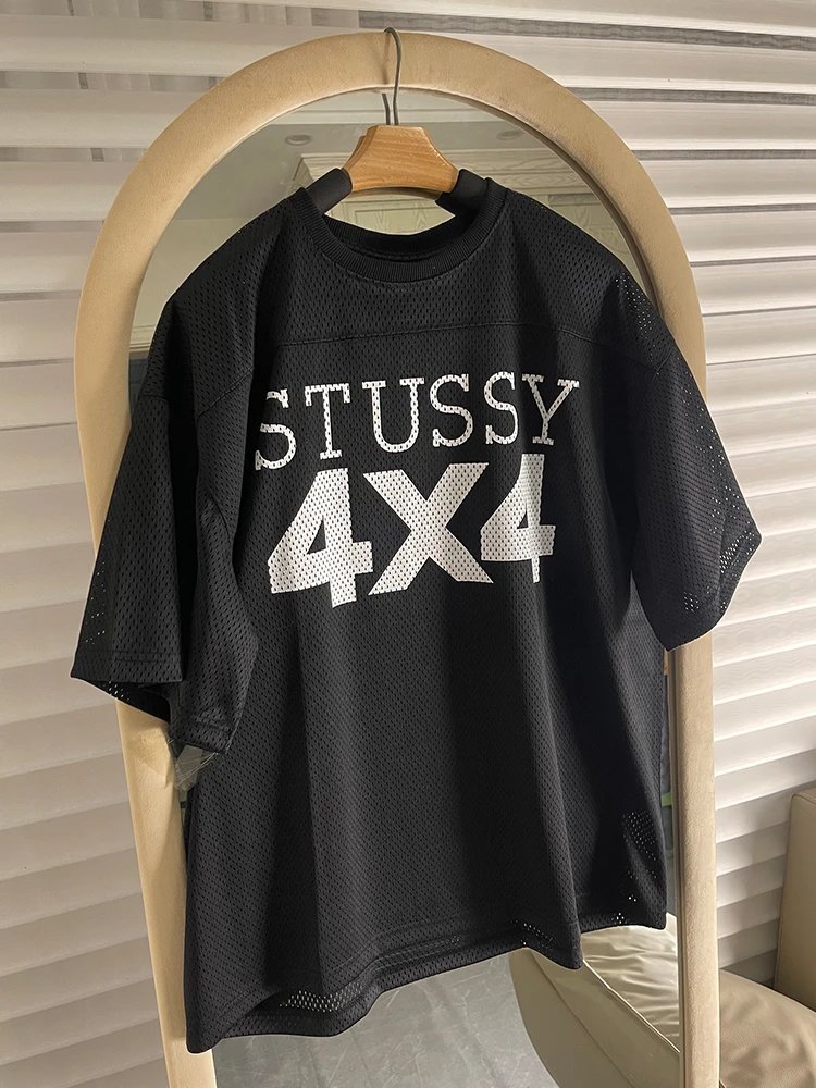 Stussy Hollow Mesh Short-Sleeve T-Shirt photo 4