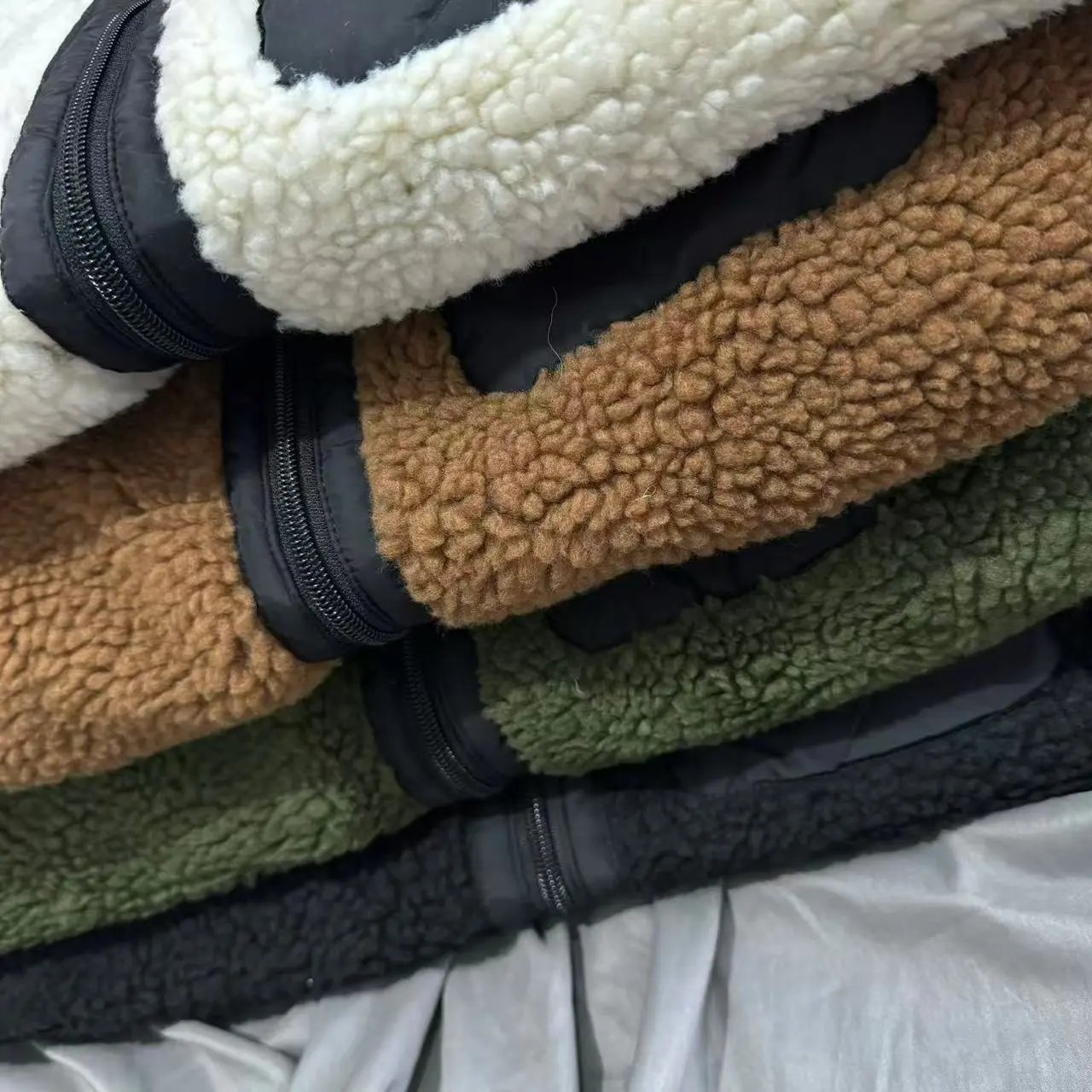 Carhartt Shearling Pocket Patchwork Work Jacket photo 7