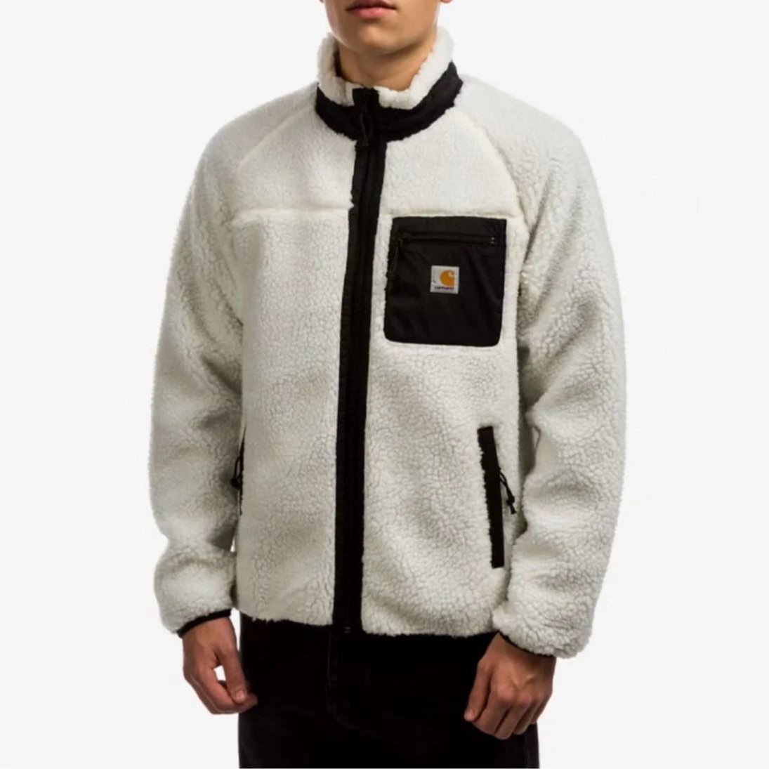 Carhartt Shearling Pocket Patchwork Work Jacket photo 6