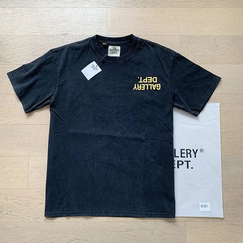 Gallery Dept. Skeleton Angel Black Oversized T-Shirt
