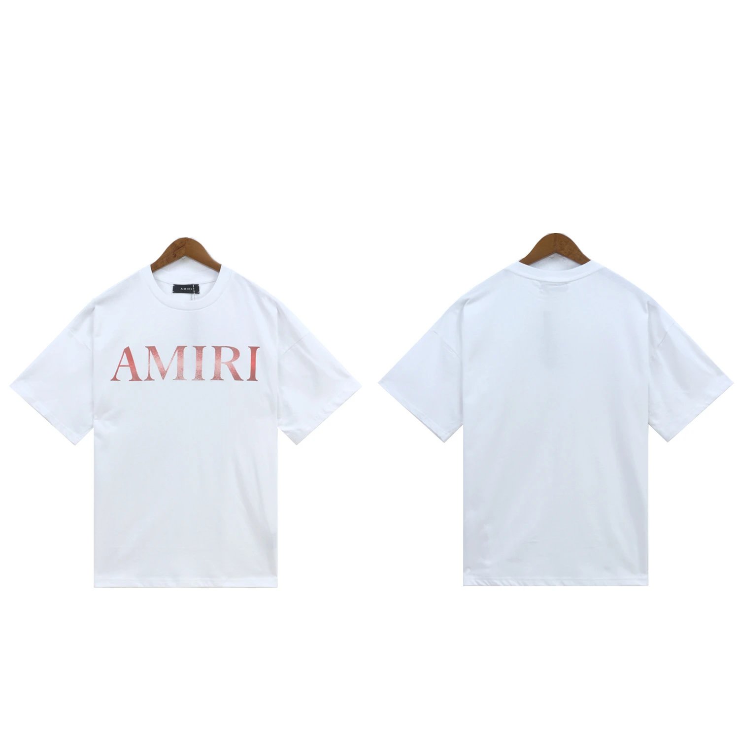 Amiri Graphic Print Black White Beige Streetwear T-Shirt