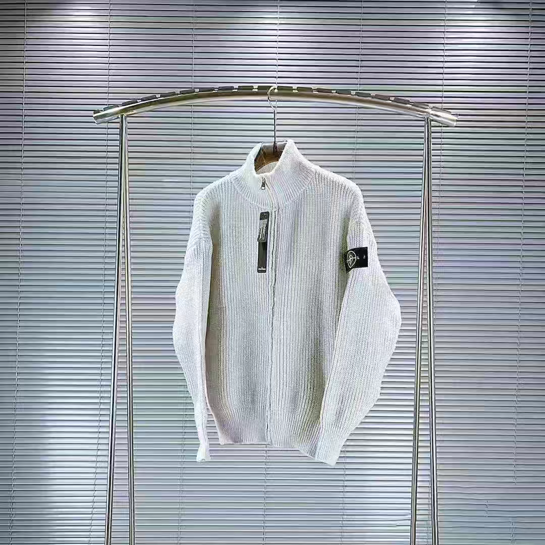 2025 Autumn/Winter Men's Zipper Cardigan Sweater photo 3