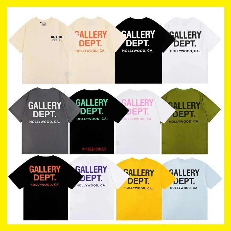 Gallery Dept. Hollywood CA Short Sleeve T-Shirt