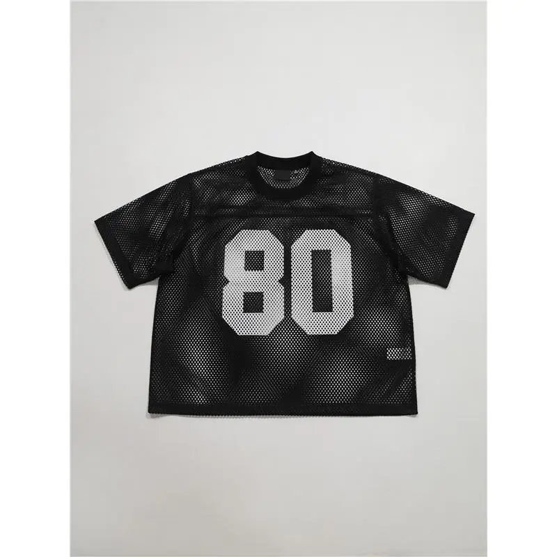Mesh Cutout Summer Trendy T-Shirt photo 2