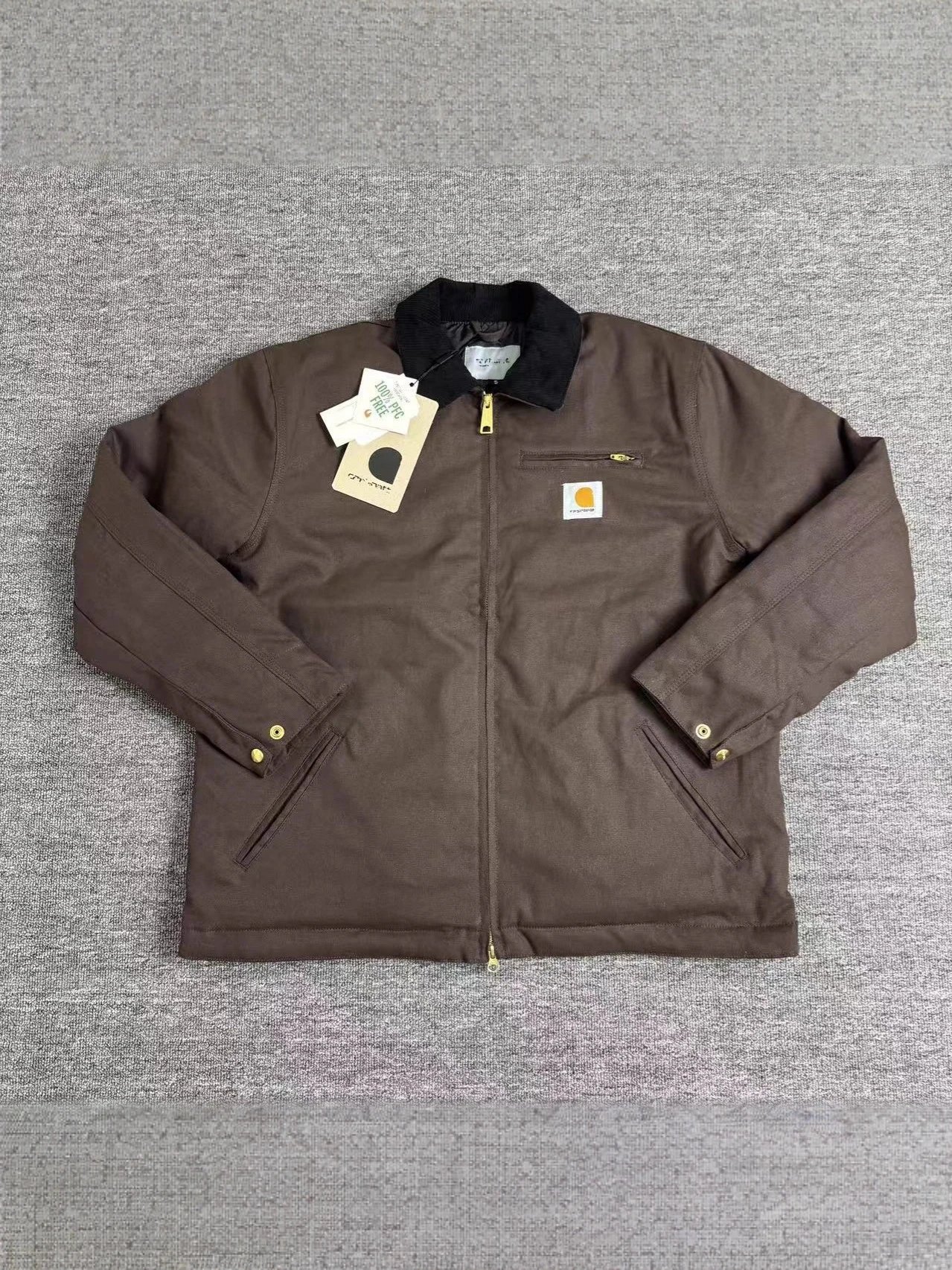 Carhartt Detroit Canvas Tan Work Jacket
