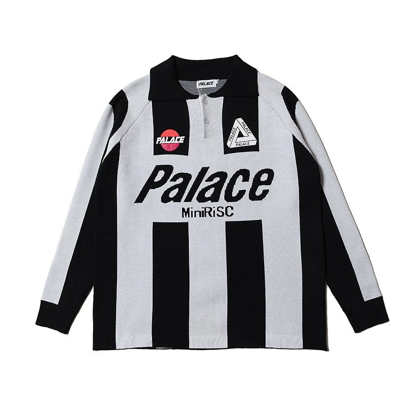 Palace MiniRiSC Black and White Jersey