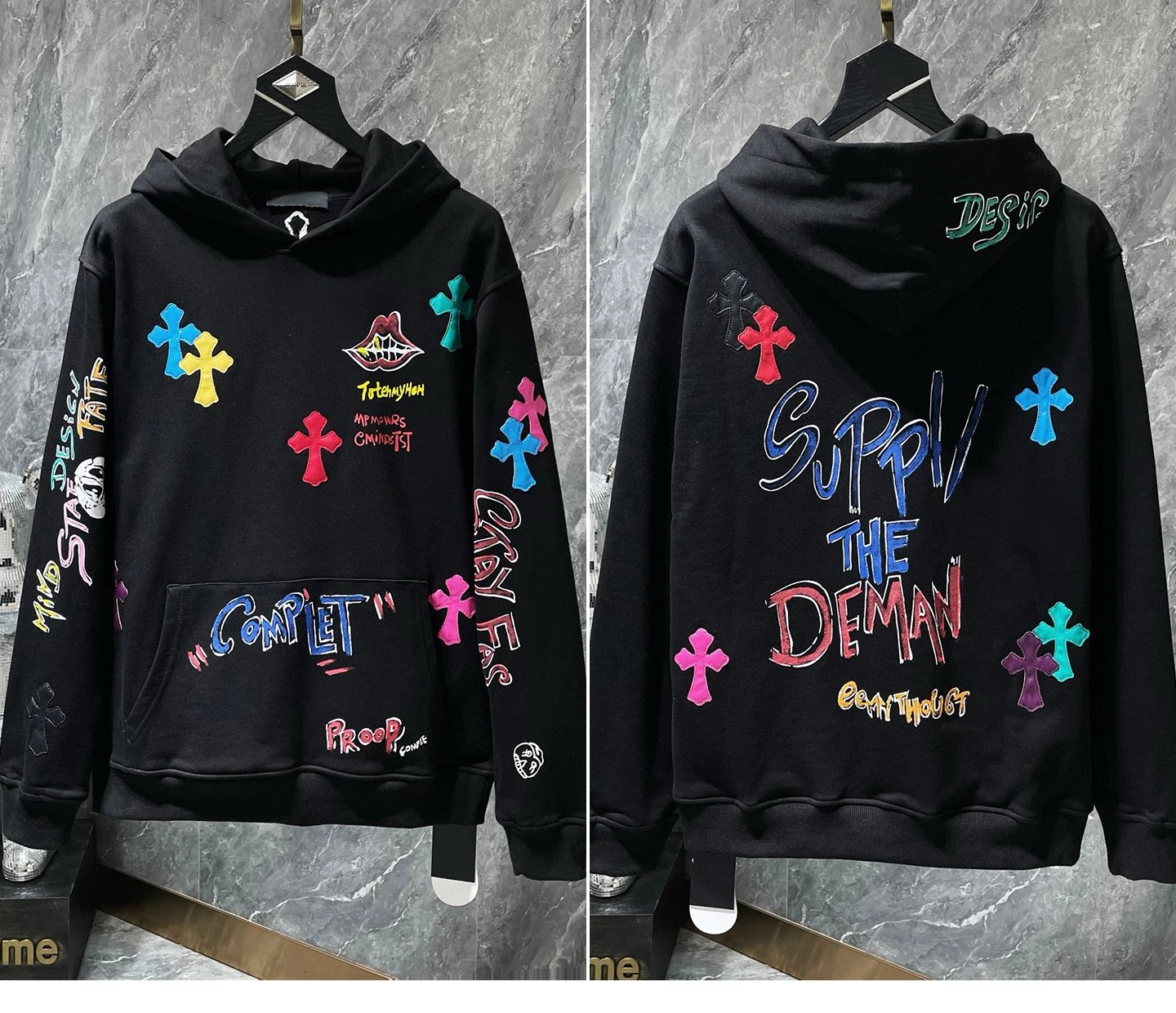 Chrome Hearts Embroidered Cross Pullover photo 6