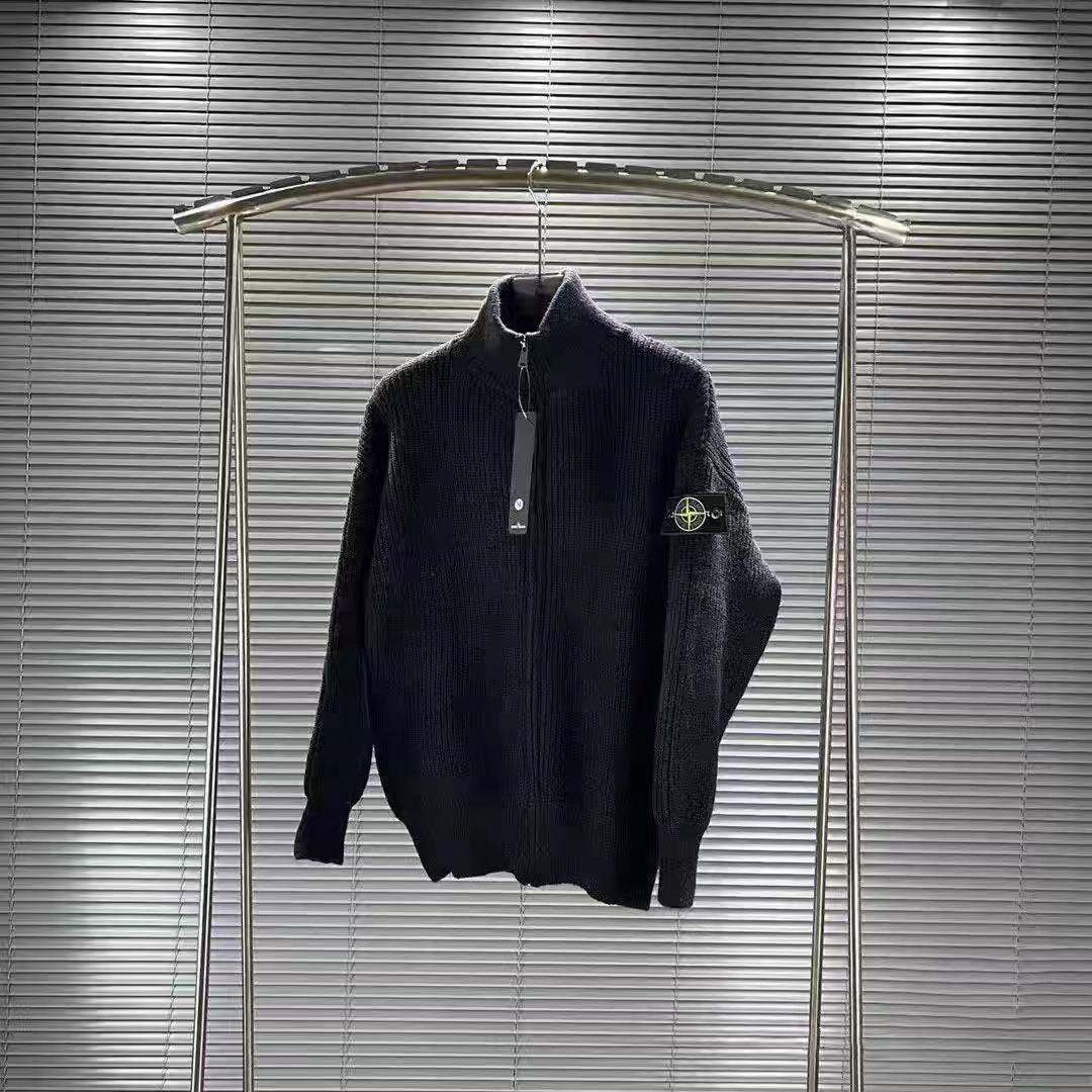 2025 Autumn/Winter Men's Zipper Cardigan Sweater photo 4
