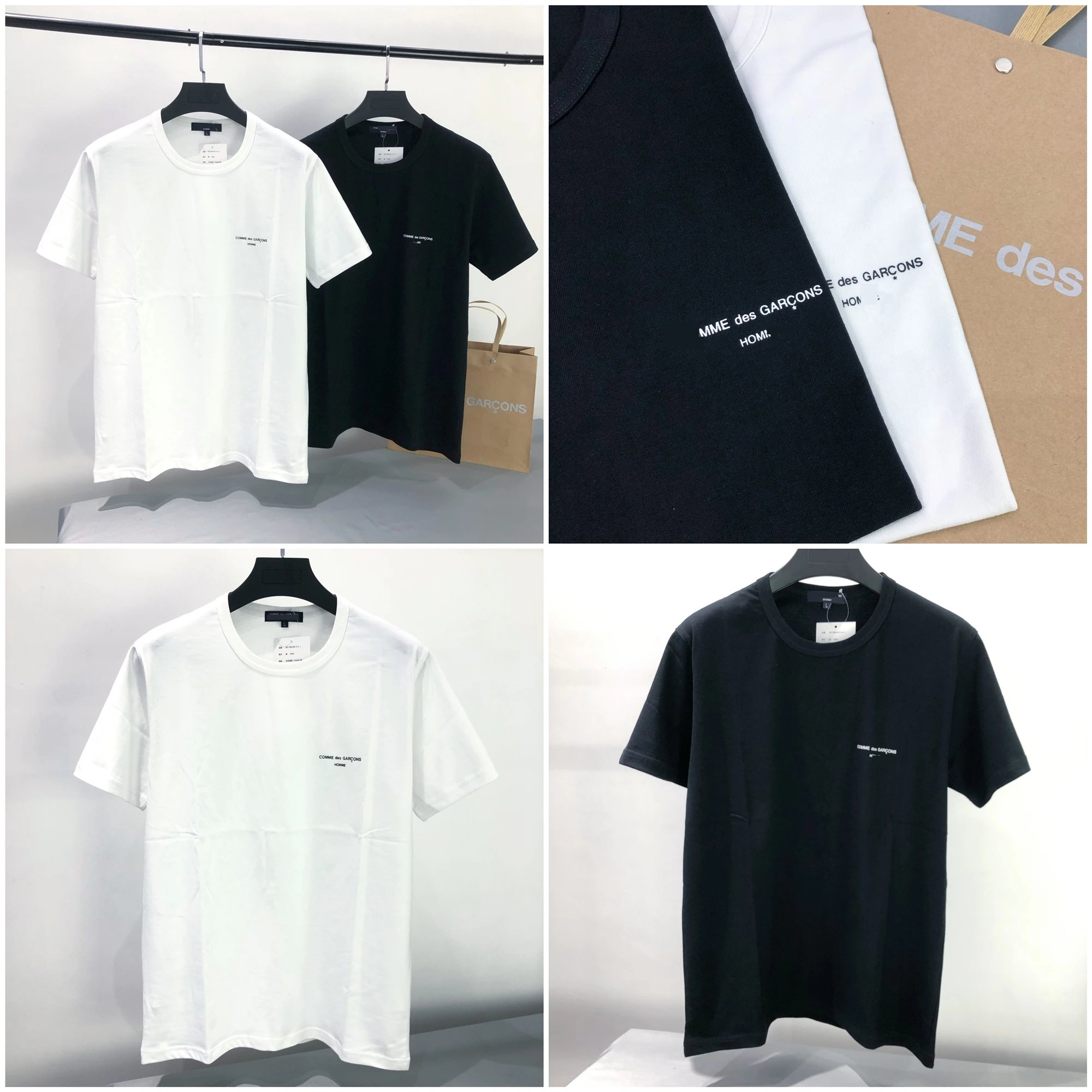 CDGH Crew Neck Short Sleeve T-Shirt Casual Couple