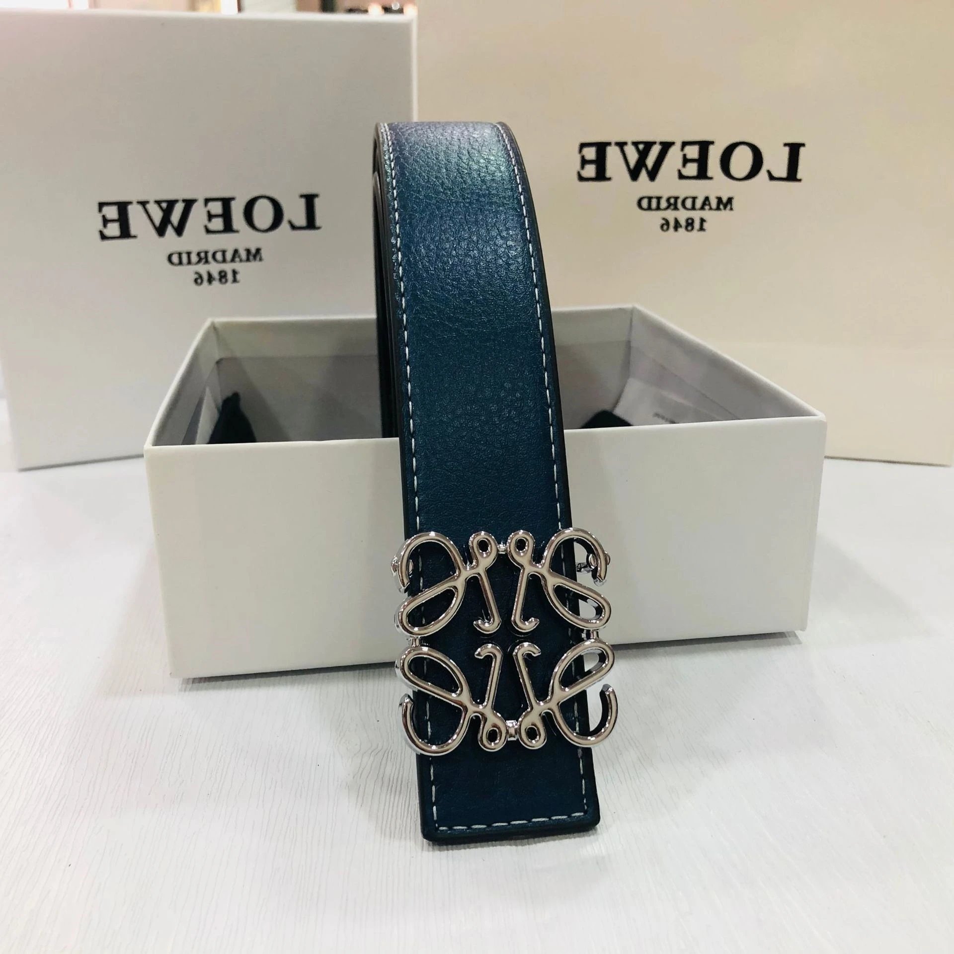 Men's Genuine Leather Belt photo 7