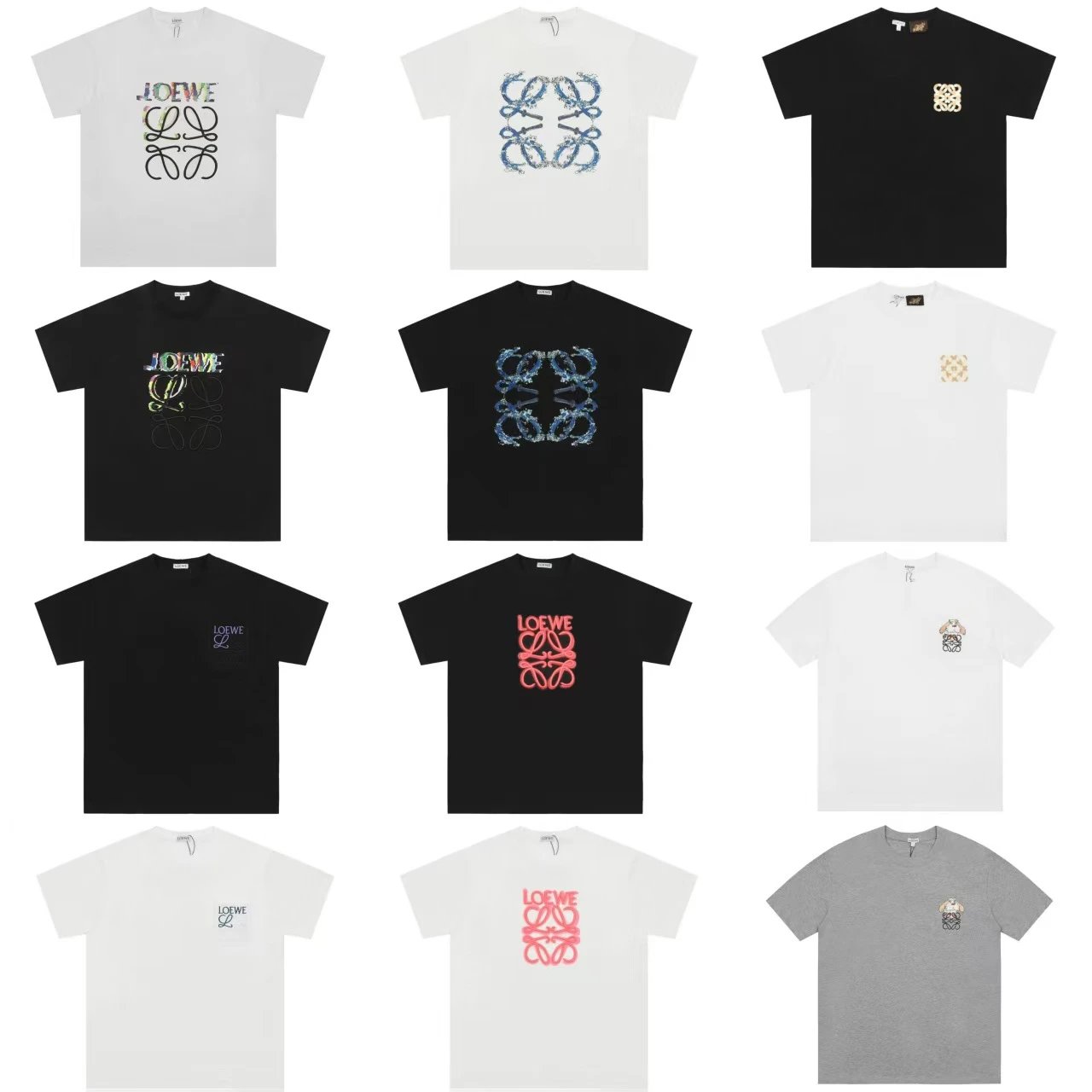 Loewe Black Short Sleeve T-Shirt