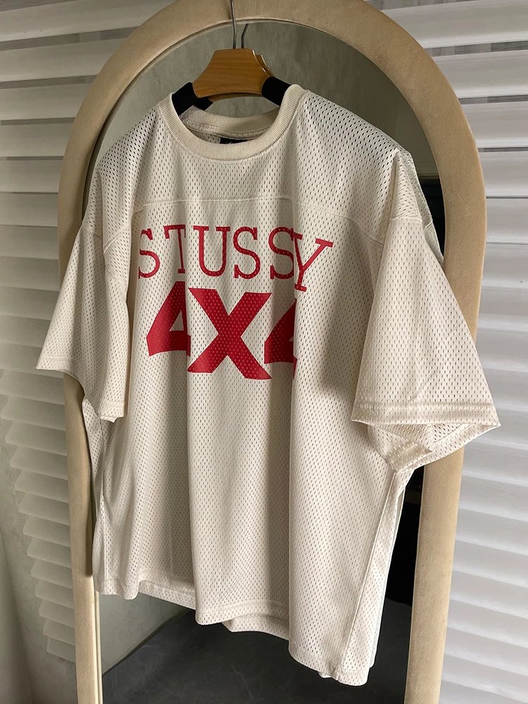Stussy Hollow Mesh Short-Sleeve T-Shirt photo 5